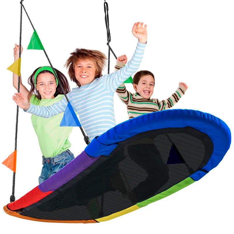 Sorbus Saucer Tree Swing Sorbus Saucer Surf Swing Portable Holds 330lbs