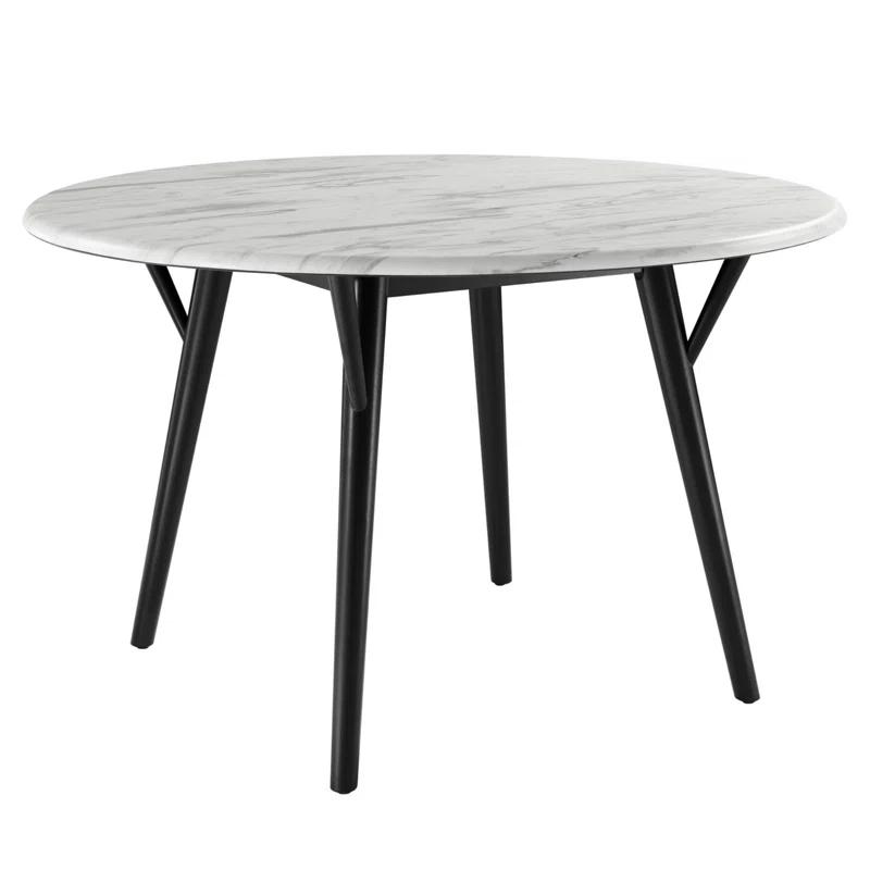 Modway Modway Gallant Round Performance Artificial Marble Dining Table