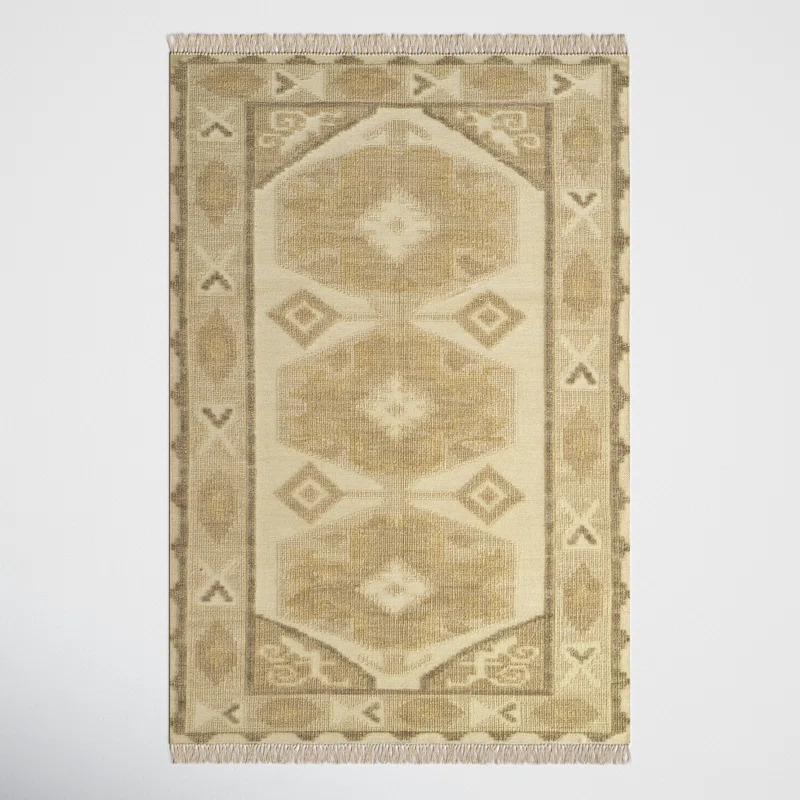 Minerva Handwoven Wool Rug - 2' x 3'