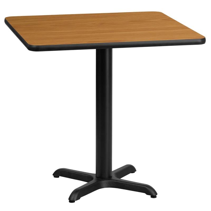 Flash Furniture Laminate Table Top with Table Height Base