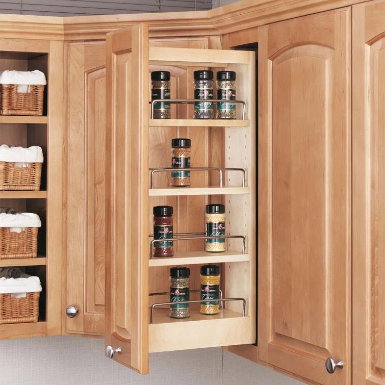Rev-A-Shelf Rev-A-Shelf Pullout Wall Kitchen Cabinet Organizer Storage Rack