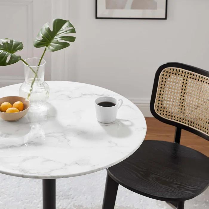 Modway Lippa Round Artificial Marble Dining Table by Modway