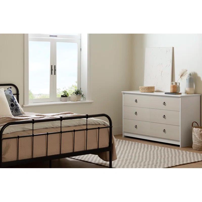 South Shore Plenny 6-Drawer Dresser Storage Unit