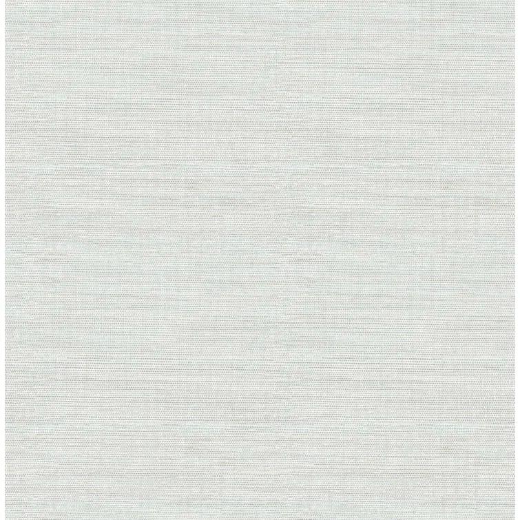 Chesapeake Agave Sky Blue Faux Grasscloth Wallpaper
