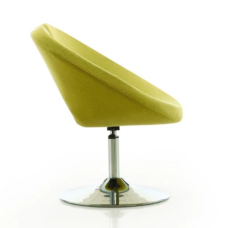 Ivy Bronx Upholstered Barrel Chair