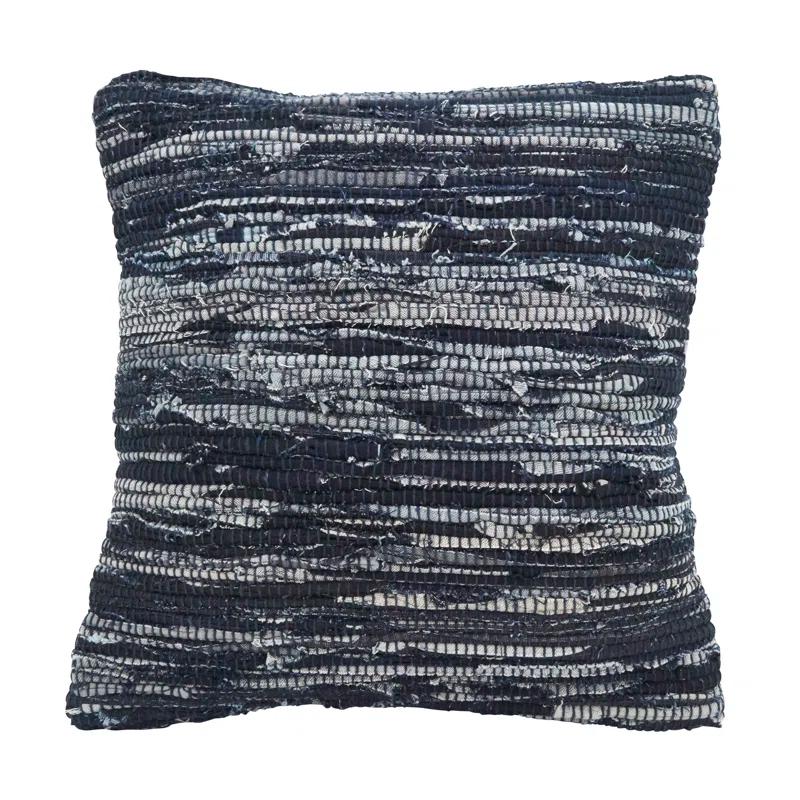Saro Gênes Collection Abstract Cotton Throw Pillow