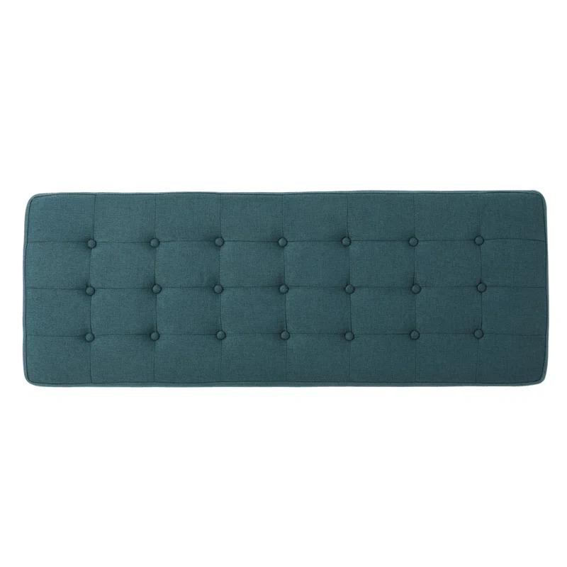 George Oliver Babbs Fabric Upholstered Bench
