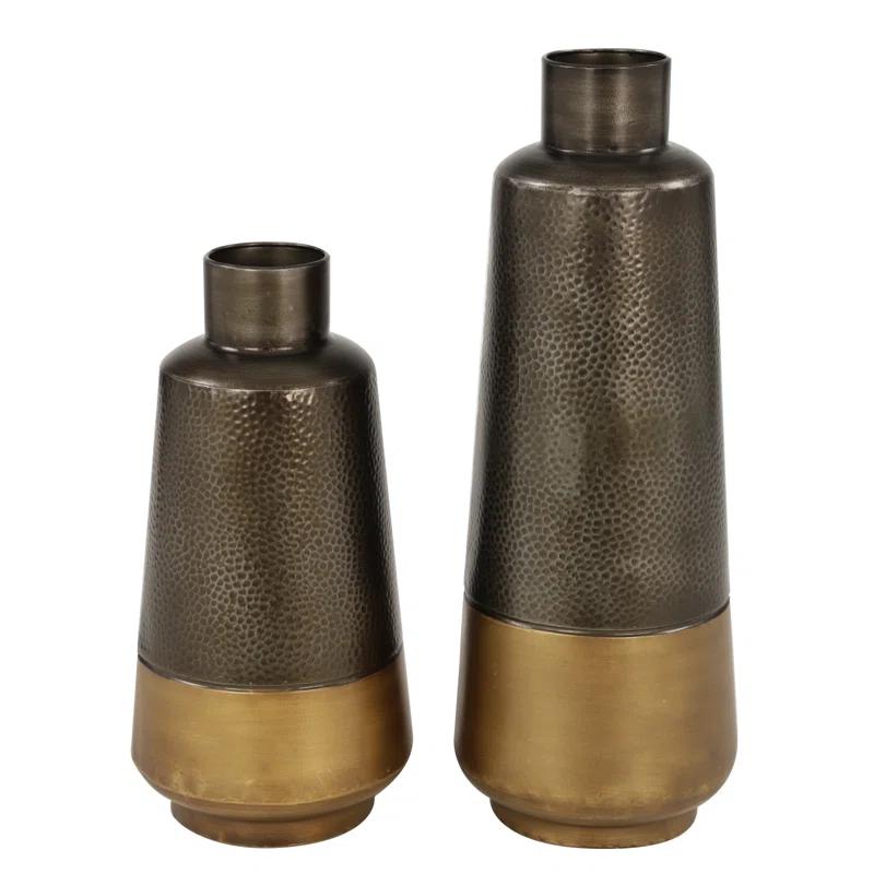 Novogratz Metal Floor Vase