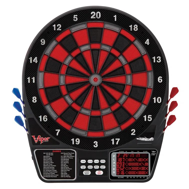 Viper 797 Electronic Dartboard with Darts