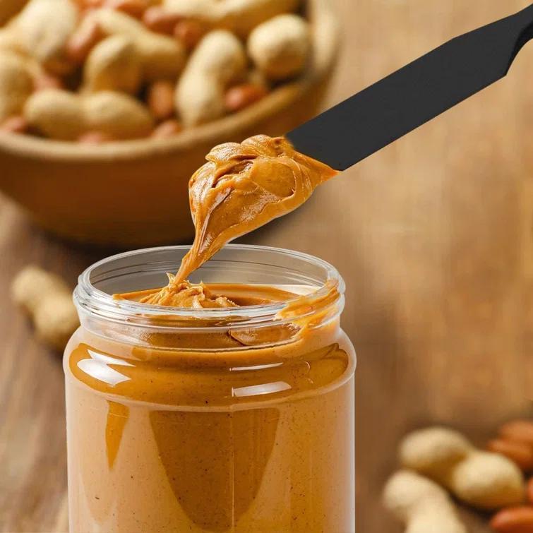 Ovente OVENTE Silicone Spatula Set of 5, Food Grade Rubber Spatula with High Heat Resistant, BPA-Free and Dishwasher Safe, Nonstick Kitchen Utensils for Baking, Cooking and Mixing, Orange SP12305O