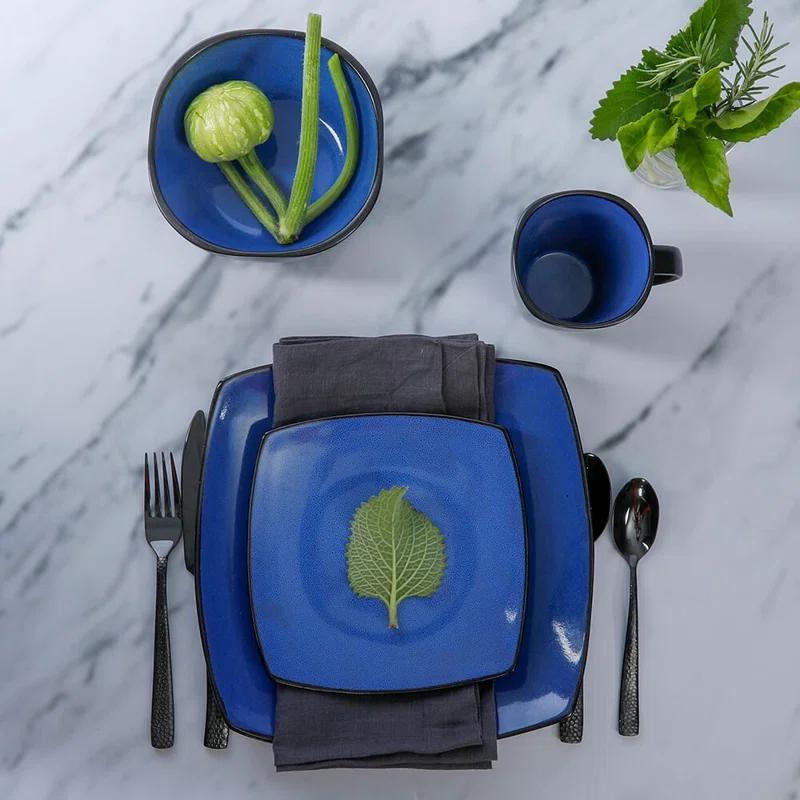 Gibson Ivy Bronx  Stoneware Dinnerware - Service for 4