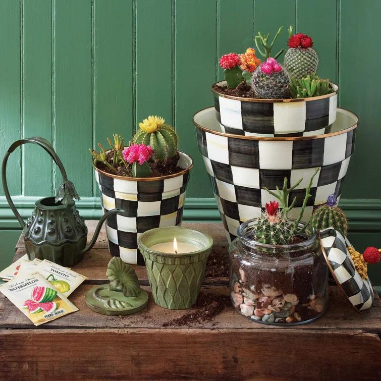 MacKenzie-Childs Courtly Check® Kitchen Canister