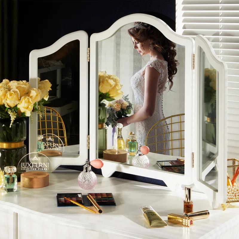 LUXFURNI Flat Floor Mirror