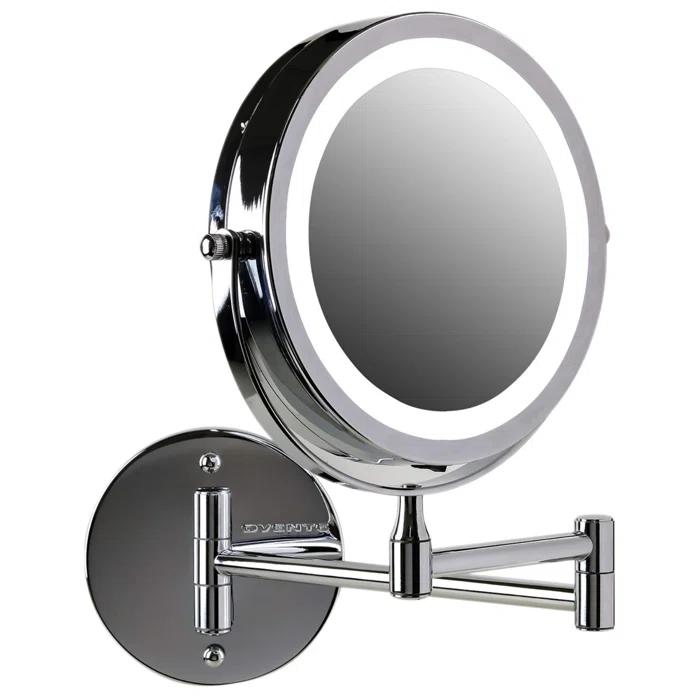 Ovente Concave LED Wall Mirror