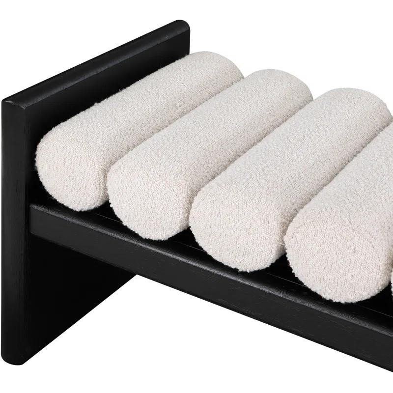 Reeves Boucle Wood Bench