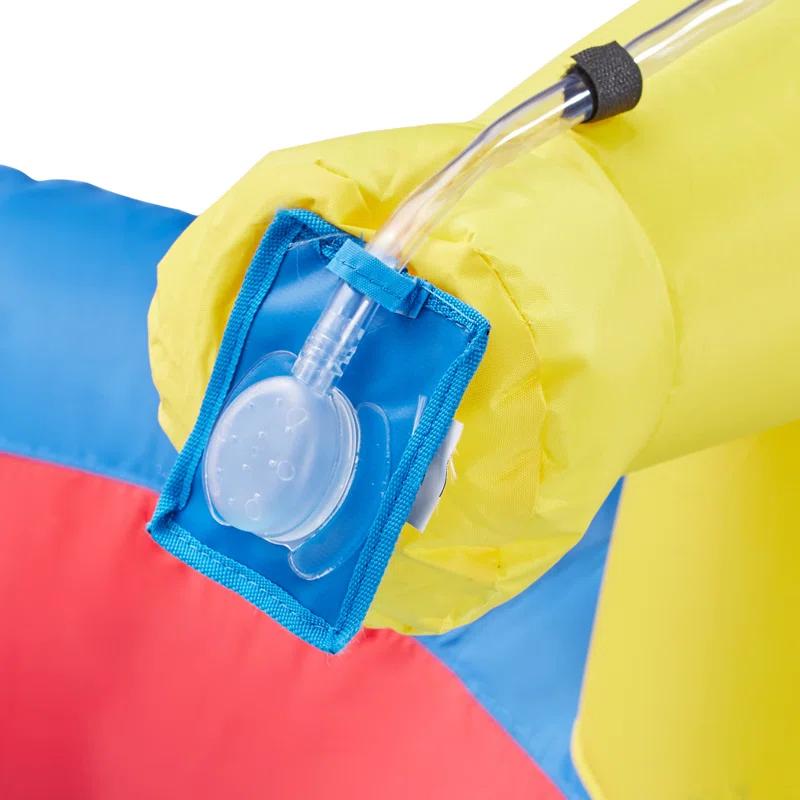 Banzai 16' x 16' Inflatable Water Slide with Air Blower