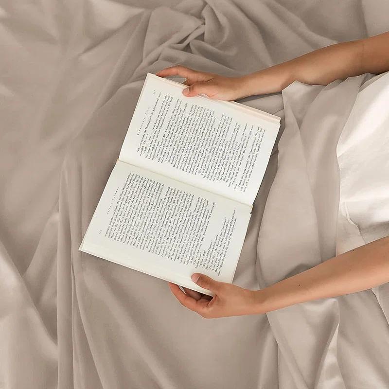 CGK Linens 4 Piece Sheet Set Premium Cooling, Soft & Wrinkle Free Sheet Set