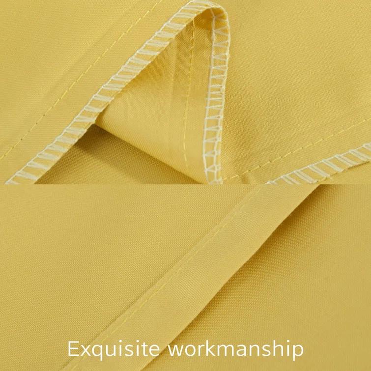 NTBAY Egyptian-Quality Cotton Sham Covers, 500 Thread Count Cotton Sateen Square Pillow Covers - NTBAY (Set of 2)