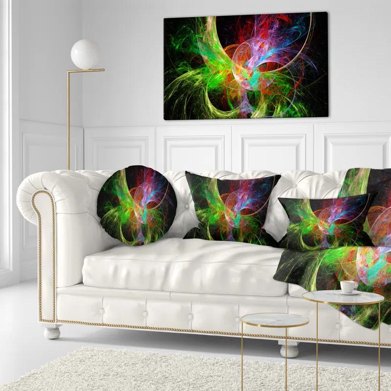 Design Art " Multi-Color Fractal Abstract Design "