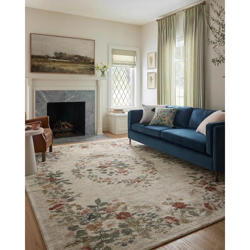 Rifle Paper Co. x Loloi Laurel Cream Area Rug