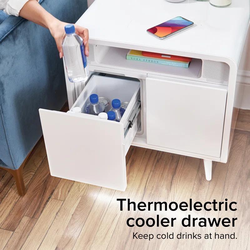 Sobro Sobro Smart End Table with Built-In Outlets