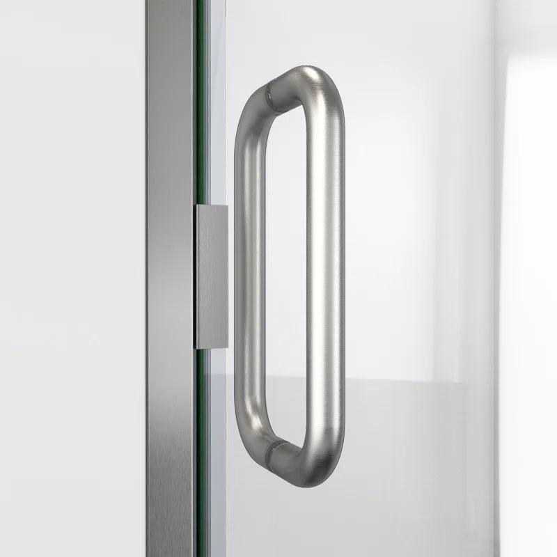 DreamLine SDA224W720VMX04 25" - 24" W x 72.62" H Pivot Semi-Frameless Shower Door