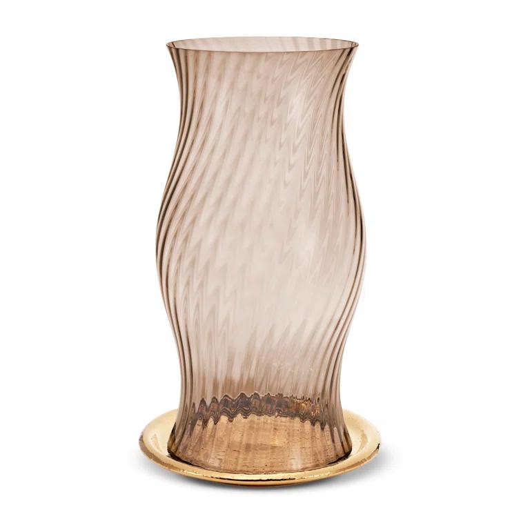 AERIN Milla Concrete / Cement Tabletop Hurricane