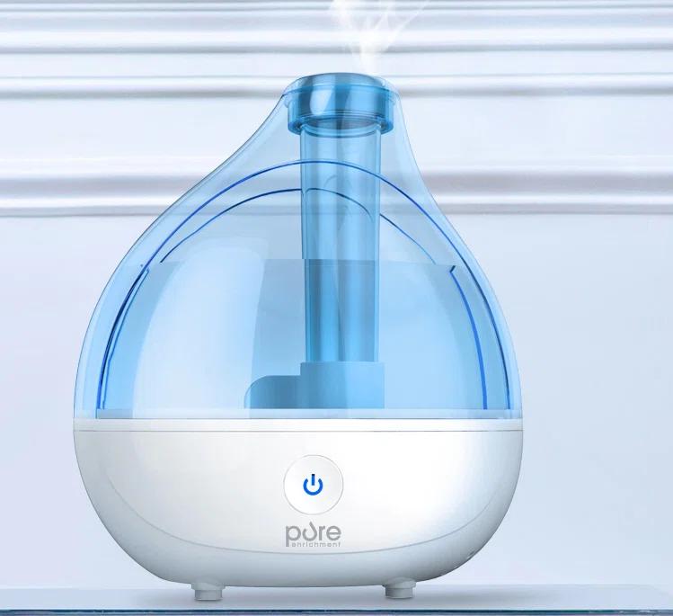 Pure Enrichment Pure Enrichment 0.4 Gallons Cool Mist Ultrasonic Tabletop Humidifier for 250 Cubic Feet