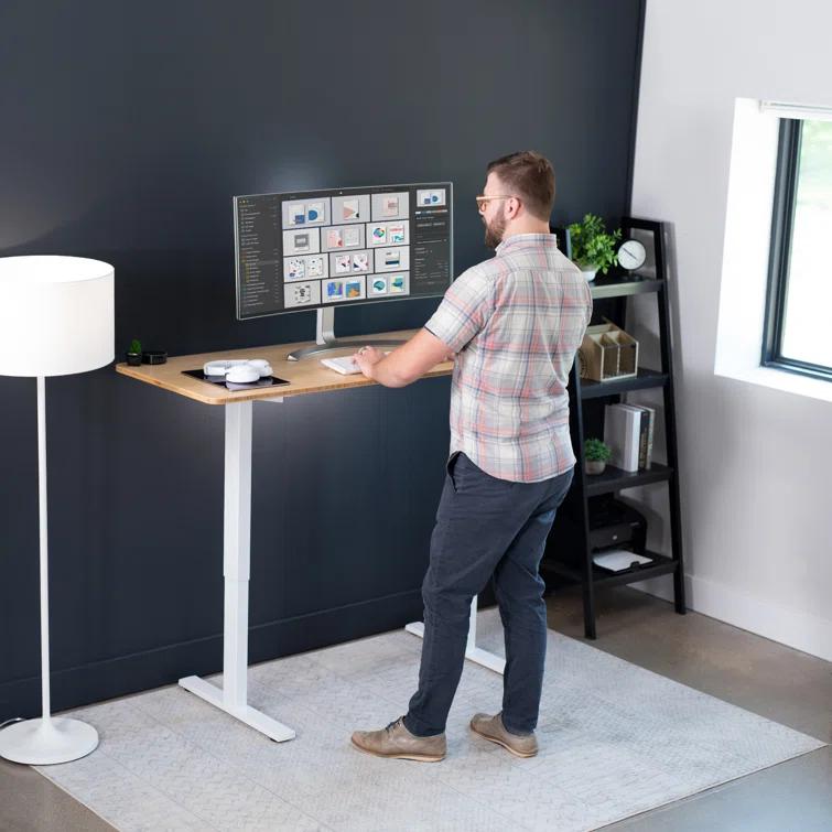 Vivo VIVO Single Motor Electric Desk with Push Button Memory Controller