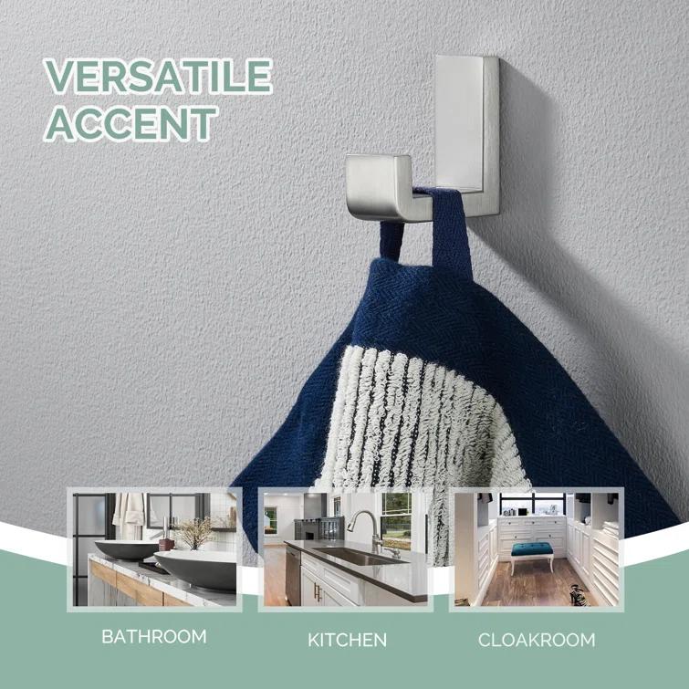 AngleSimple Stainless Steel Bathroom Wall Mounting Robe Hook KA082