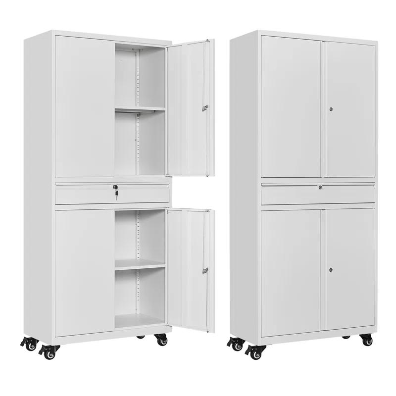 Latitude Run® 73" Lockable Storage Cabinet