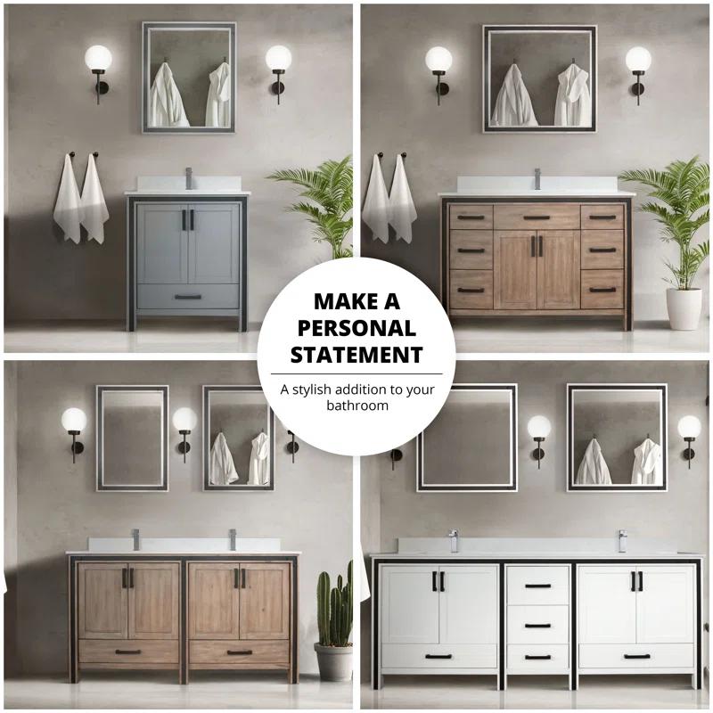 Ziva 48" Single Bathroom Vanity Base Only