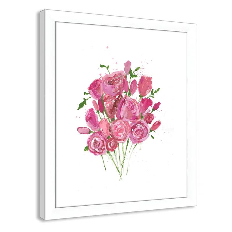 Casa Fine Arts Morning Roses " Morning Roses " Painting Print