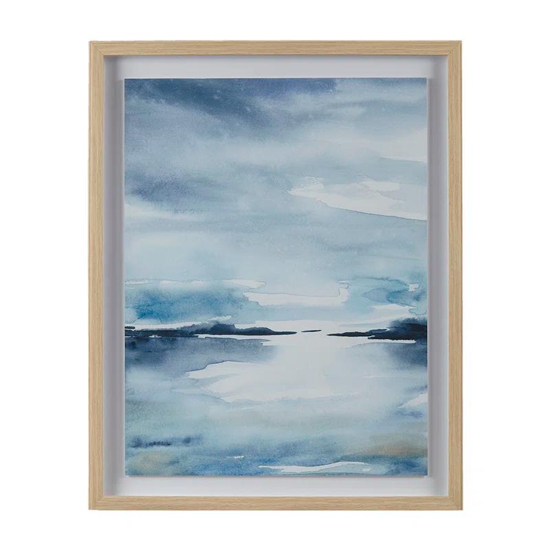 Dovecove Dovecove Blackwell Abstract Coastal Landscape Wall Ar