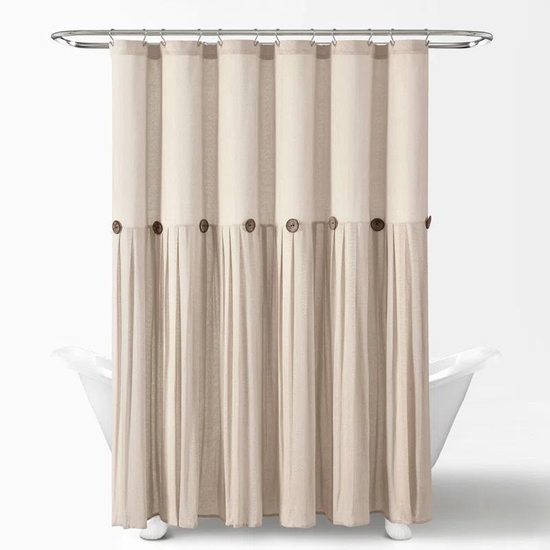 Lush Decor Beckham Shower Curtain