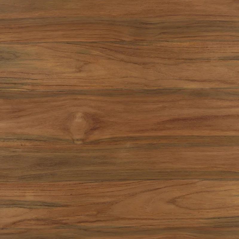 Dovetail Furniture Micah 24" Wide Reclaimed Teak Sidetable, Medium Brown