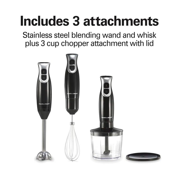 Hamilton Beach Hamilton Beach Immersion Blender With 3 Attachments