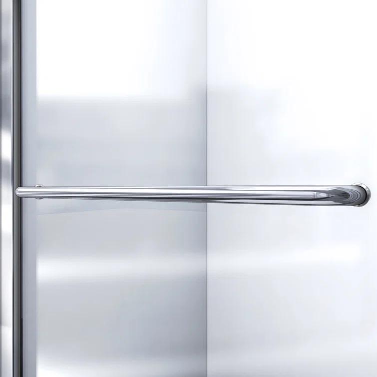 DreamLine Infinity-Z 60" W x 74.75" H Semi-frameless Sliding Shower Kit DL-6970L-01CL
