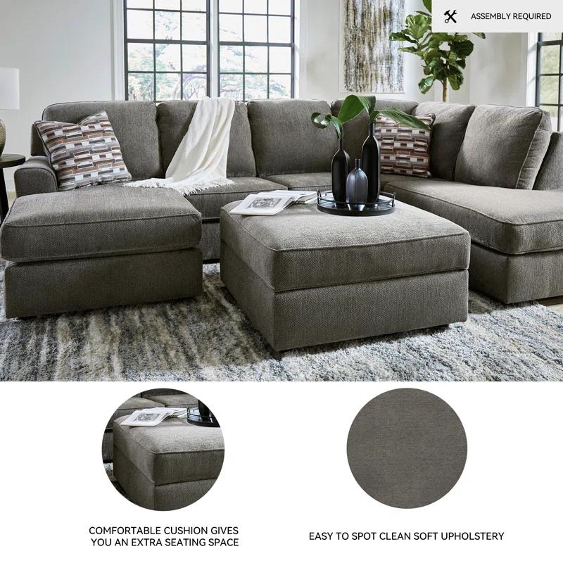 Latitude Run® Orleanne Upholstered Ottoman