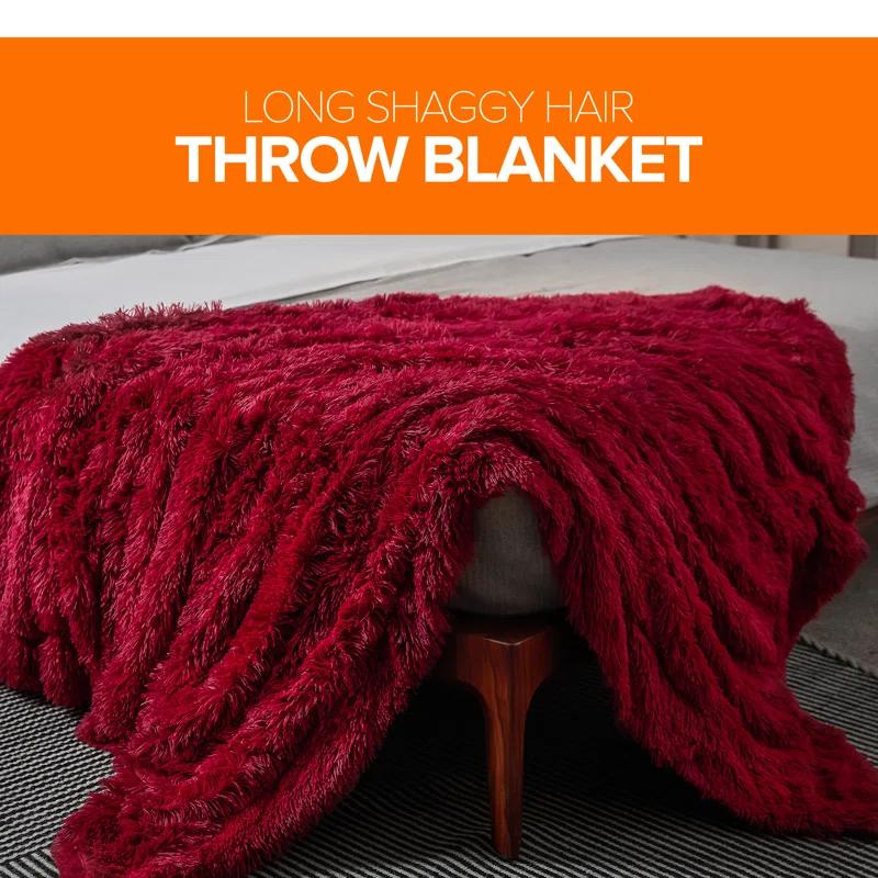 Cheer Collection Plain Weave / Muslin Throw Blanket