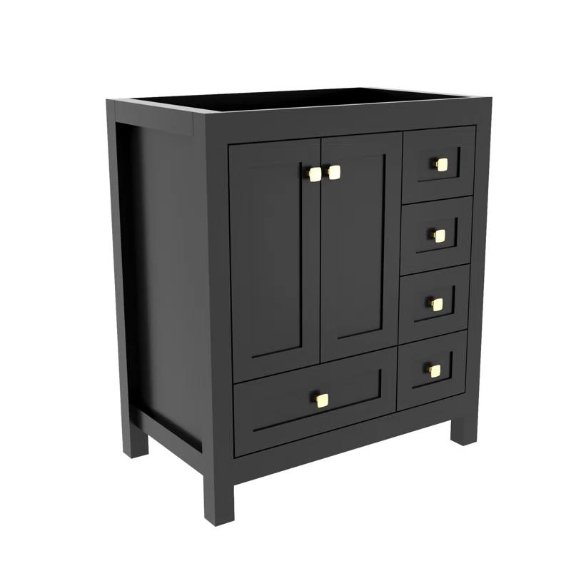 30" Single Bathroom Vanity Base Only