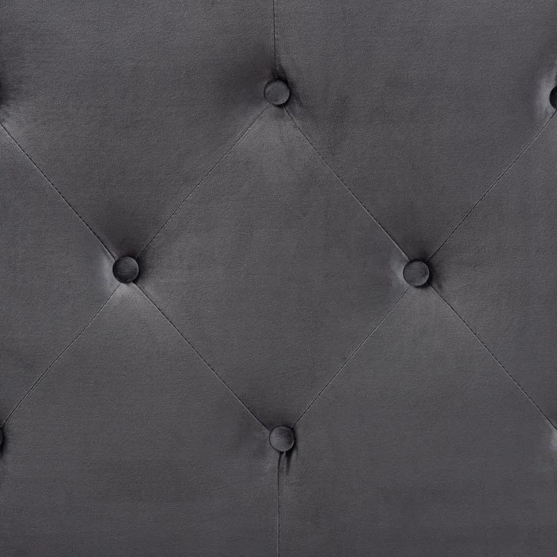 Corrigan Studio® Turek Velvet Upholstered Panel Headboard