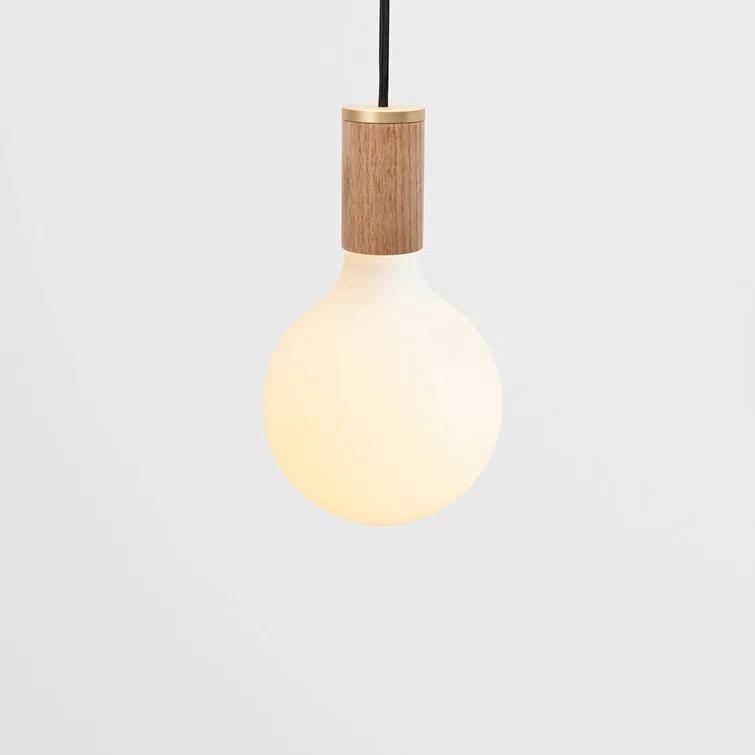 Porcelain III Pendant Light by Tala - Oak / 5"Dia