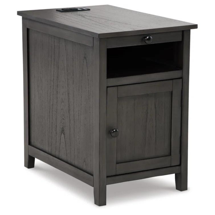Lark Manor™ Dalson End Table and Built-In Outlets