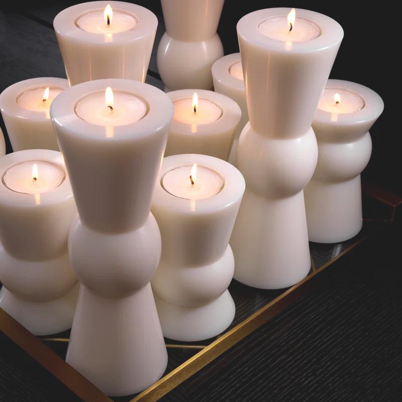 Eichholtz Arto Plastic / Acrylic Tabletop Tealight Holder (Set of 2)