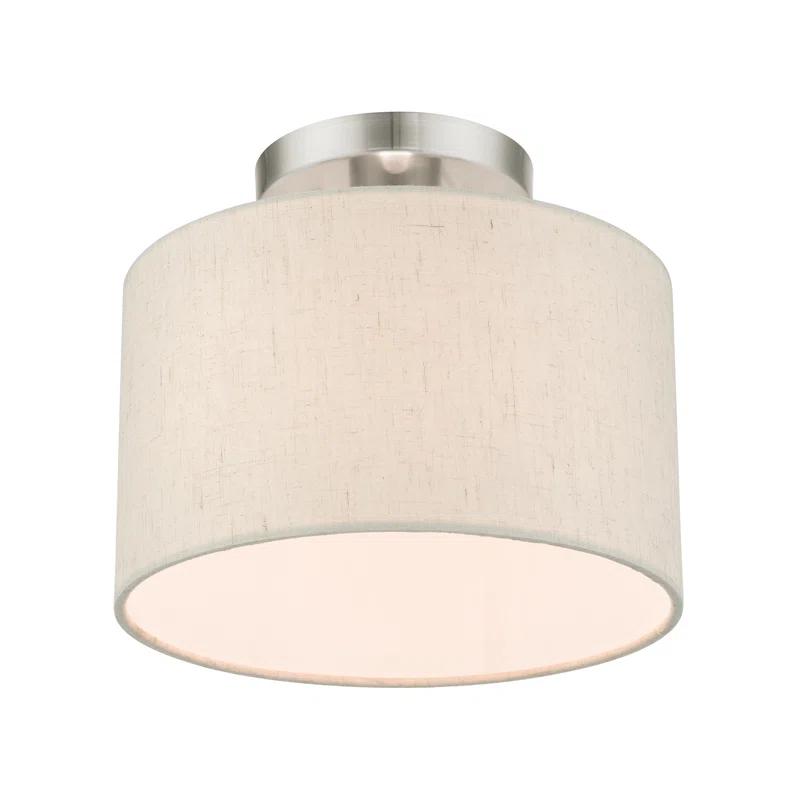 Zipcode Design™ Darian Fabric Semi Flush Mount