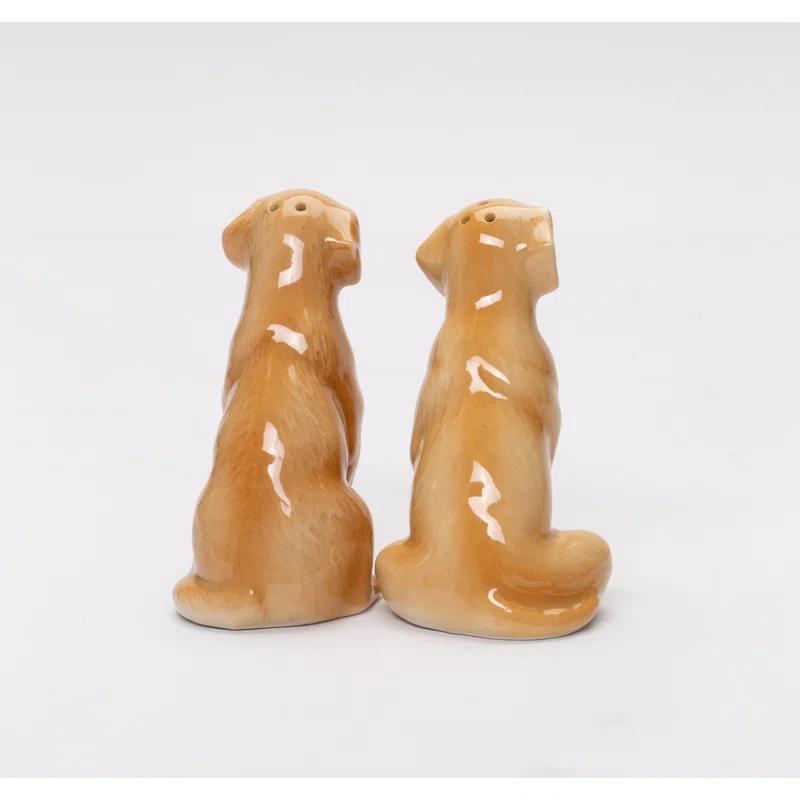 Cosmos Gifts Labrador Salt And Pepper Shaker Set