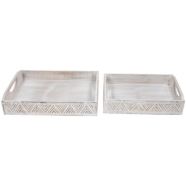 Northlight Seasonal Tray - Set of 2