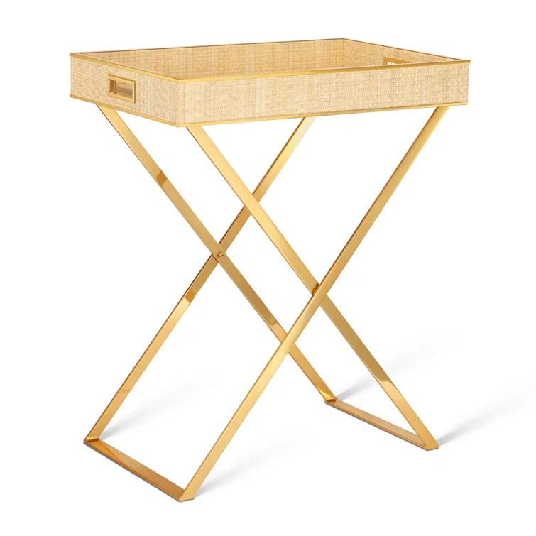 AERIN Colette Cane Butler Tray