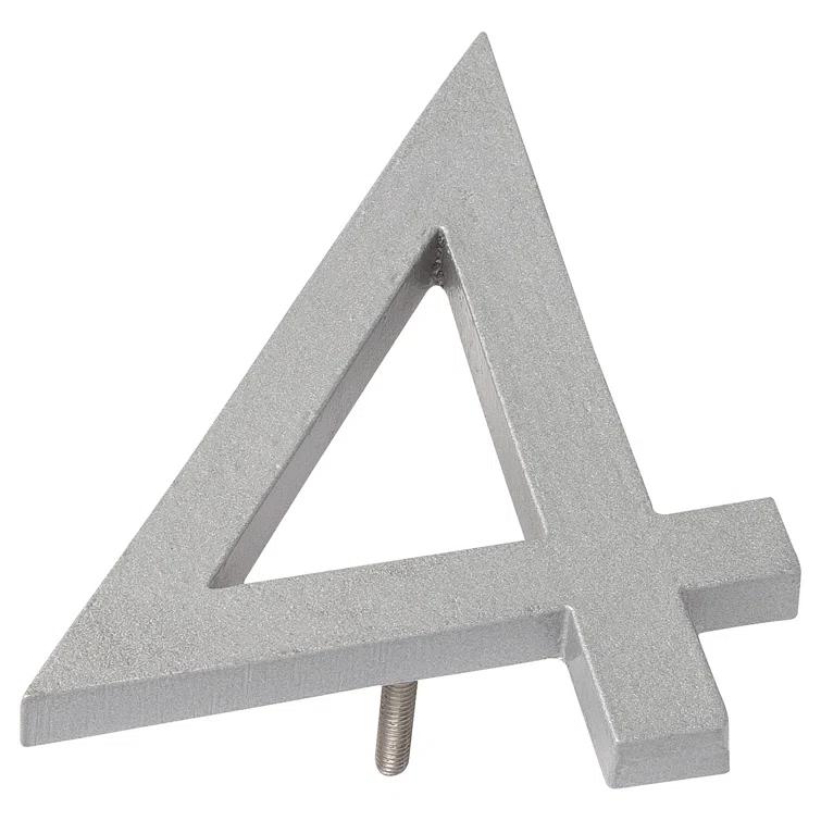Montague Metal Products Inc. 4'' H Metal House Number